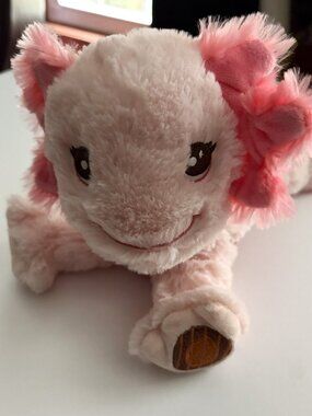 Girl Scout Cookie Rewards 2024 plush: Pink Lucy the Axolotl (Own Your Magic)